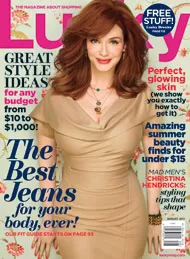 Lucky magazine cover image