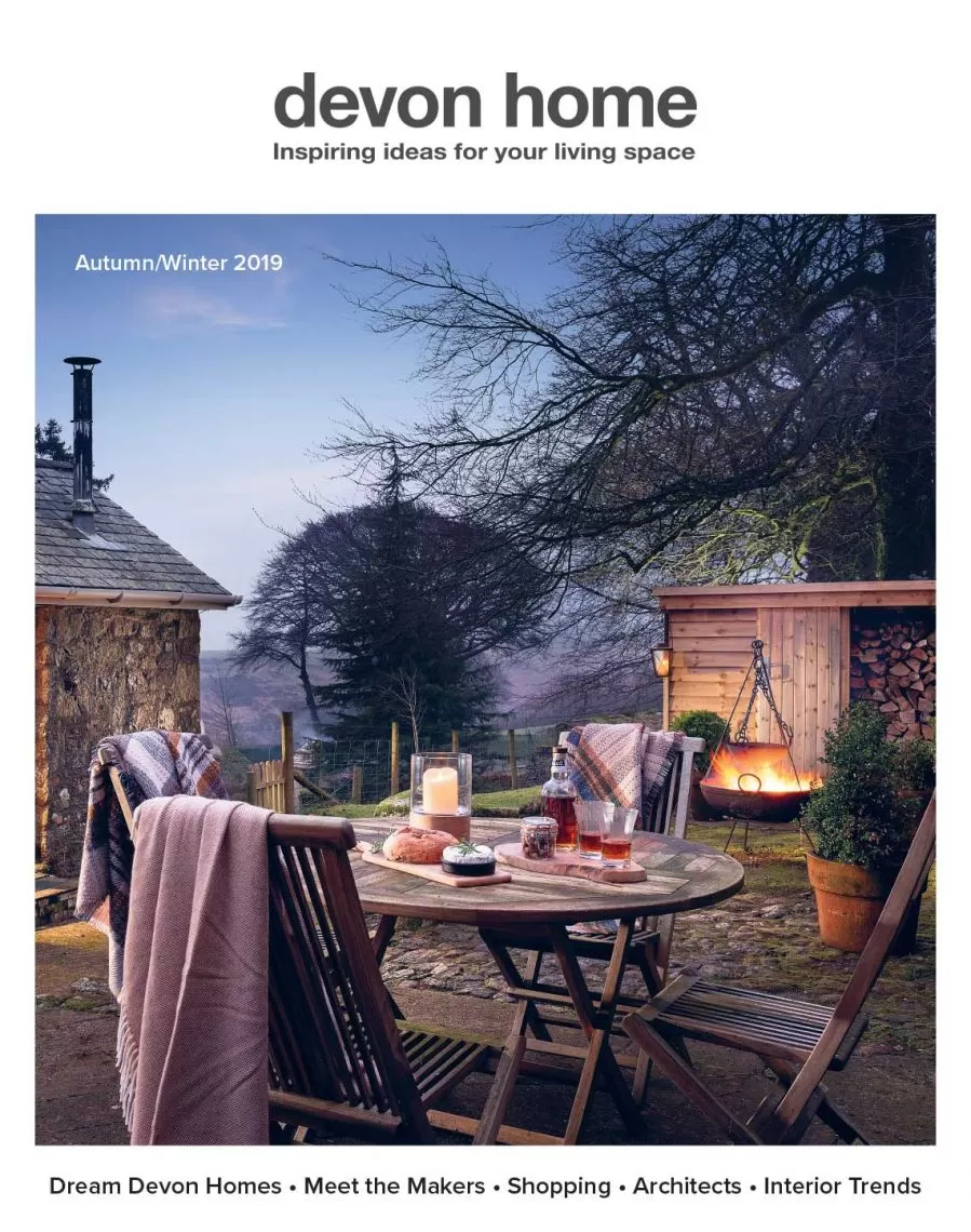 Devon Home magazine. AutumnWinter 2019 Front Cover