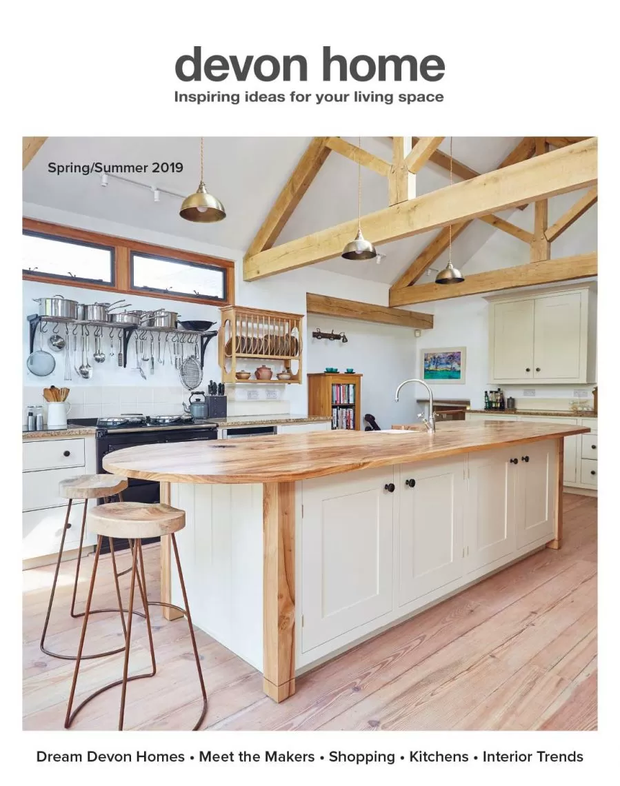 Devon Home magazine. SpringSummer 2019 Front Cover