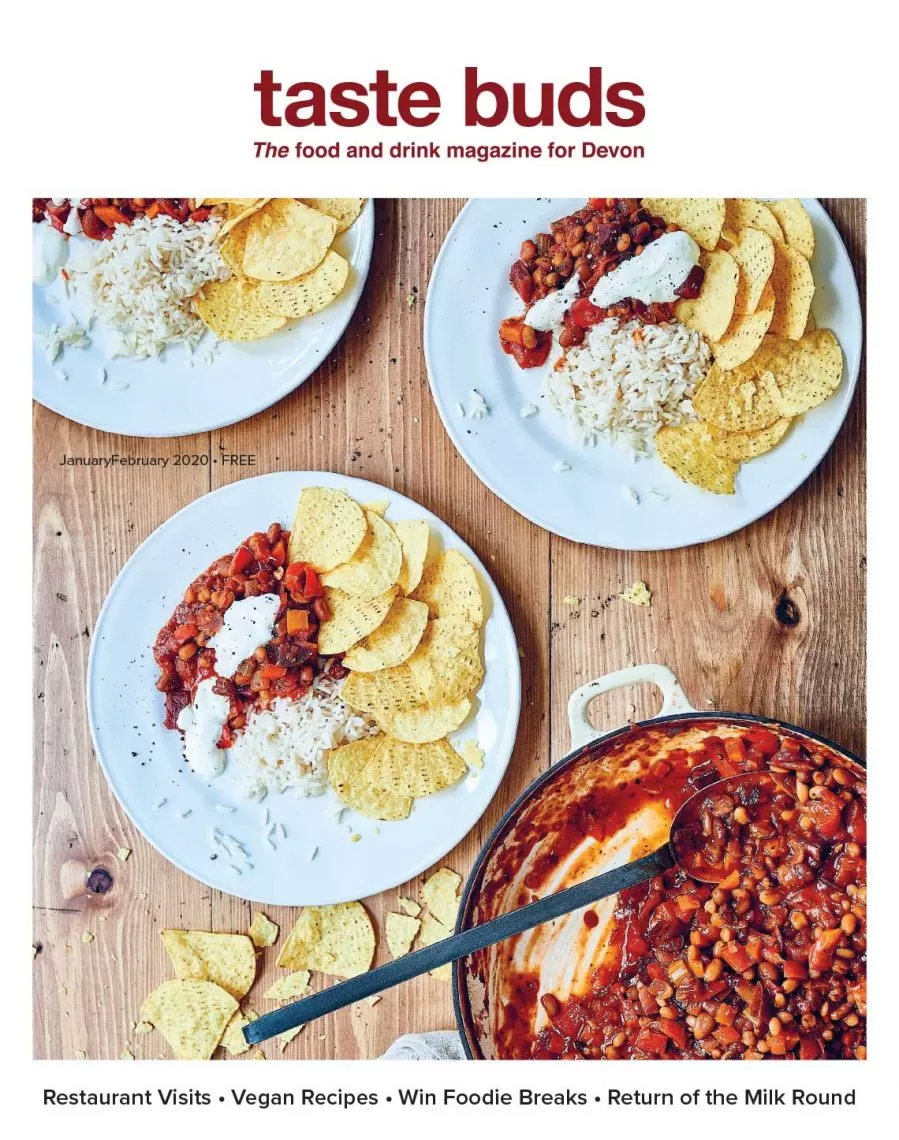 Taste Buds magazine. JanuaryFebruary 2020 Front Cover