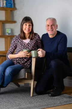 Jennie and Jeff Cooper, owners of We Make Media Ltd